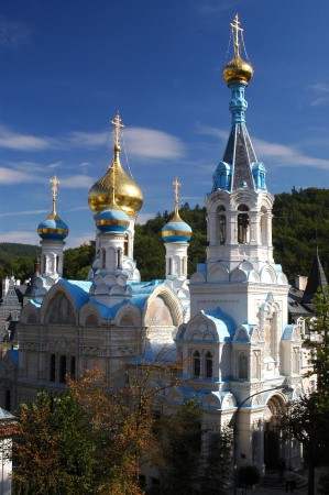 Храм св.первоверховных апостолов Петра и Павла в Карловых  Варах.